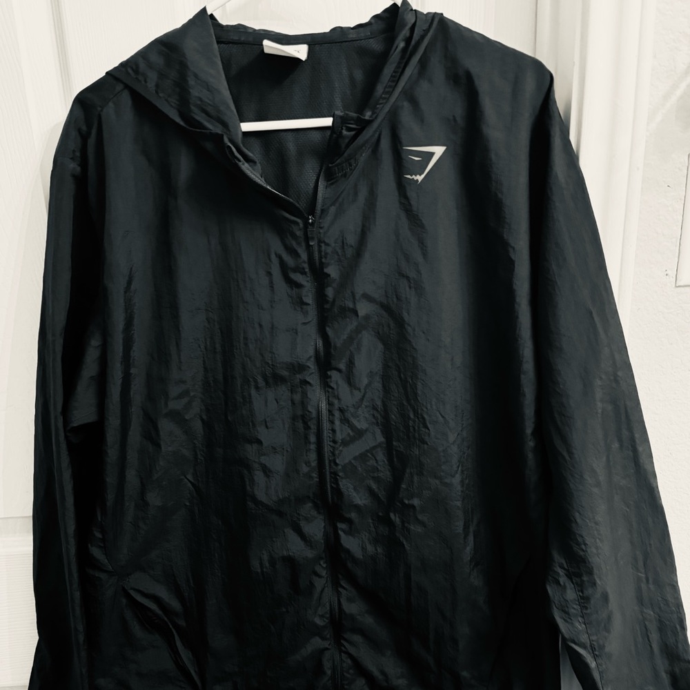 Gymshark sport windbreaker-black, men's